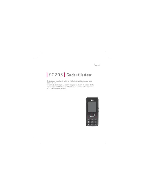 LG KG208.ACHNBK
